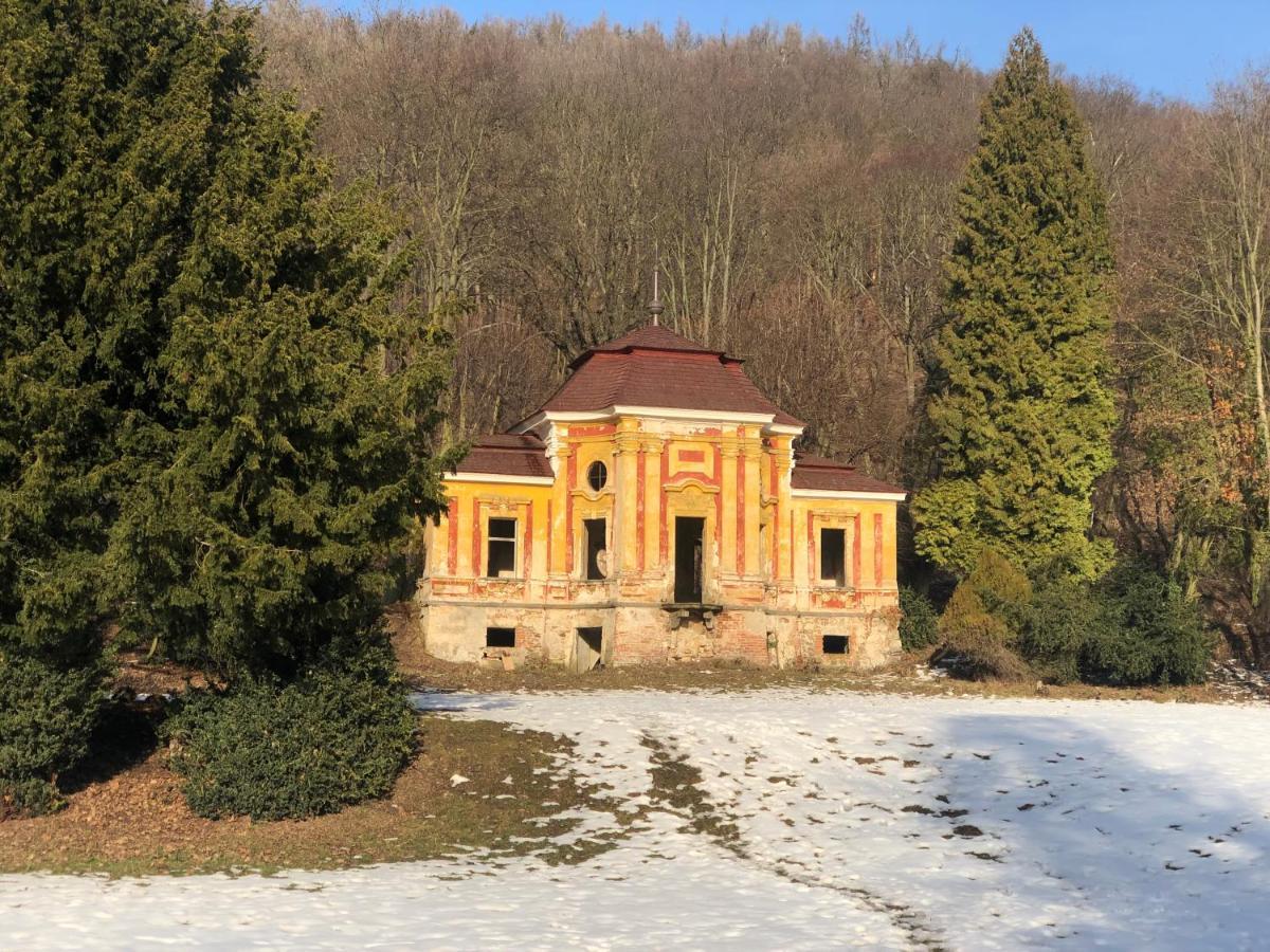 Pokoje V Chalupe Pod Milesovkou Velemin Exteriér fotografie